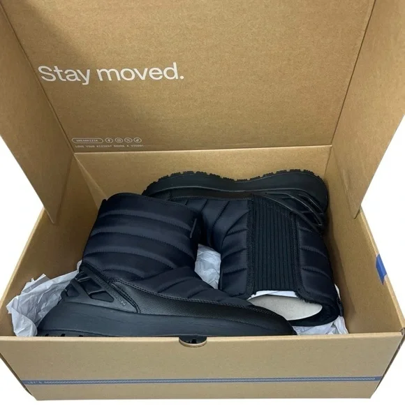 Kizik Juno Women's Black Winter Boots - Picture 2 of 10